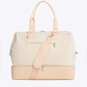 Béis Travel Weekender Bag | Beige